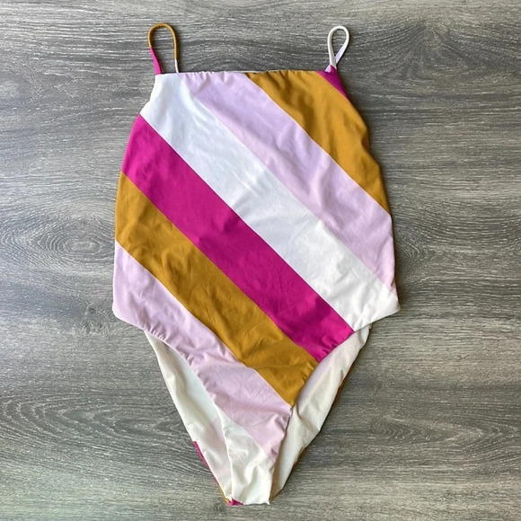 Billabong Soul Stripe One Piece - Picture 2 of 10